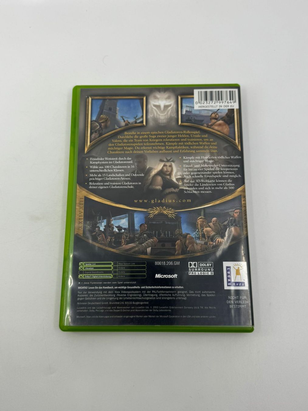 Giochi: Gladius (XBOX) – Usato da Herisau venduto da Seyashop1 2