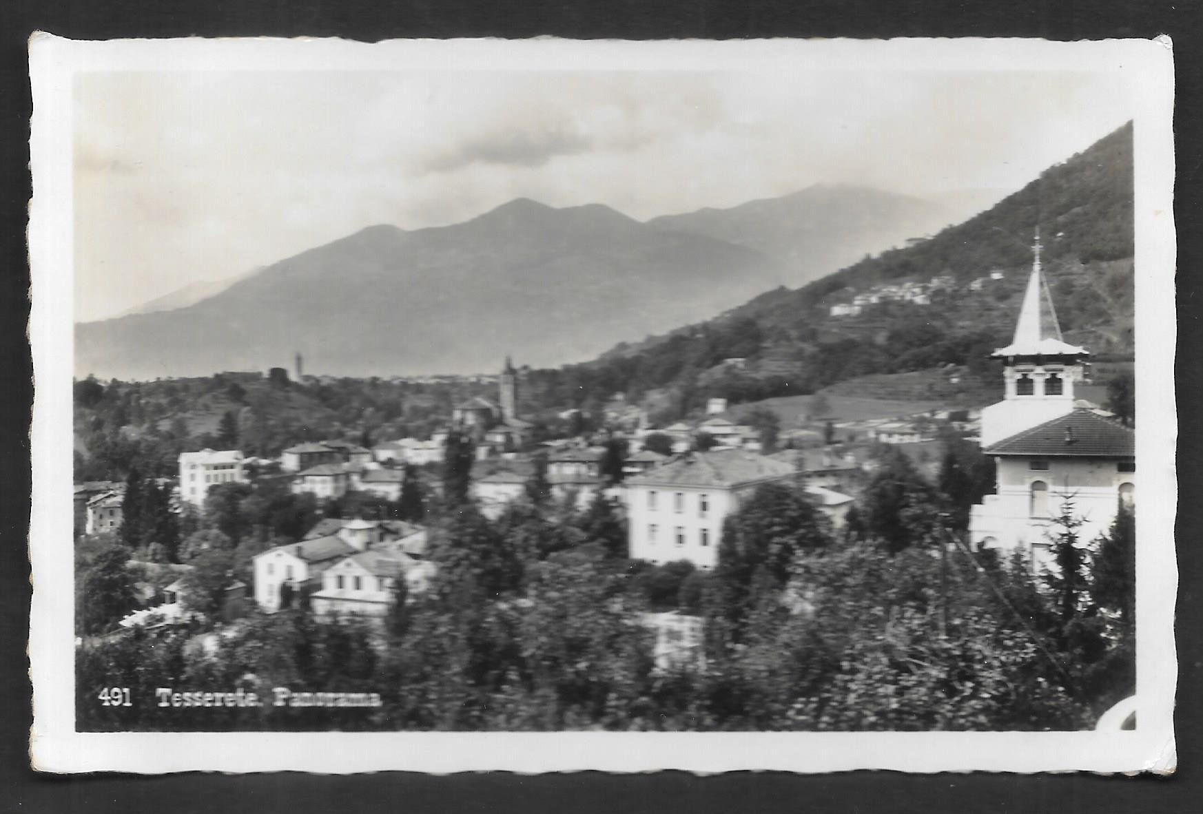 Cartoline postali: Tesserete Panorama Feldpoststempel – Usato da Olten venduto da clotaldi