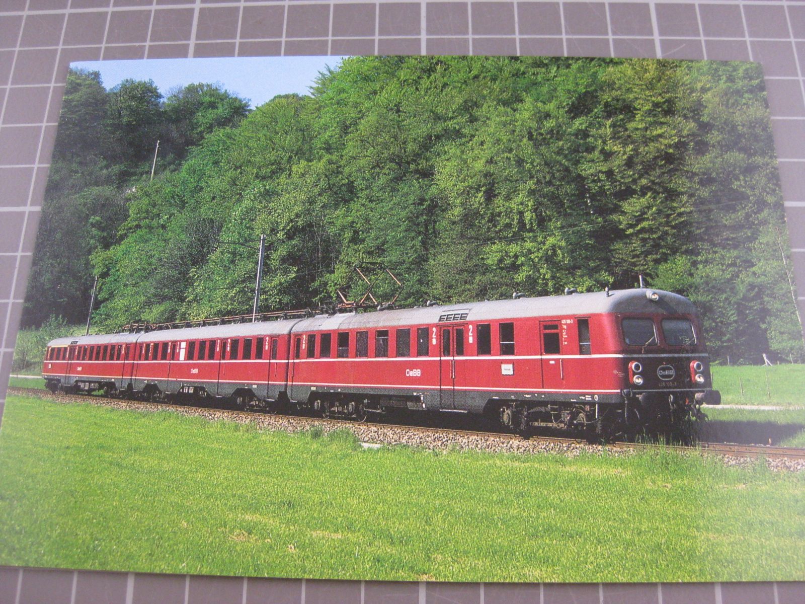 Ansichtskarten: AK Klus mit OeBB Zug – Gebraucht aus Malters von Marosko