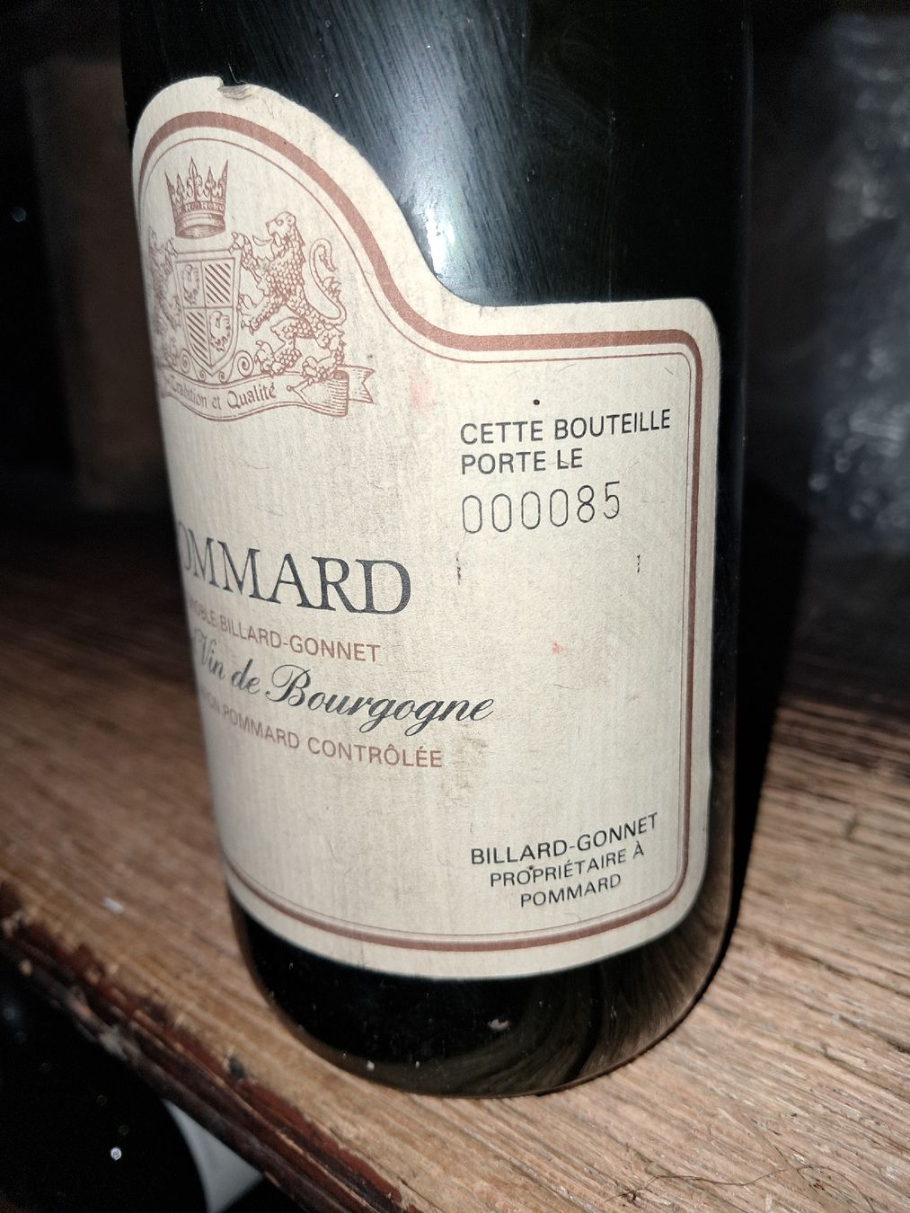 Vino: Pommard Domaine Billard-Gonnet 1981 – Nuovo e nell'imballaggio originale da Le locle venduto da juliensaran 3