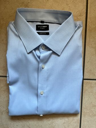 Hemd langarm Olymp No. 6 Super Slim Grösse 44 - neu