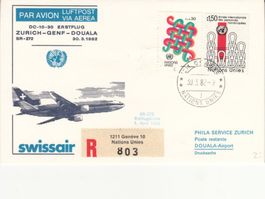 SLH RF 82.7 aU  Genève-Douala