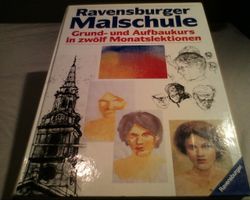 Ravensburger Malschule, Grund- und Aufbaukurs, Top Zustand