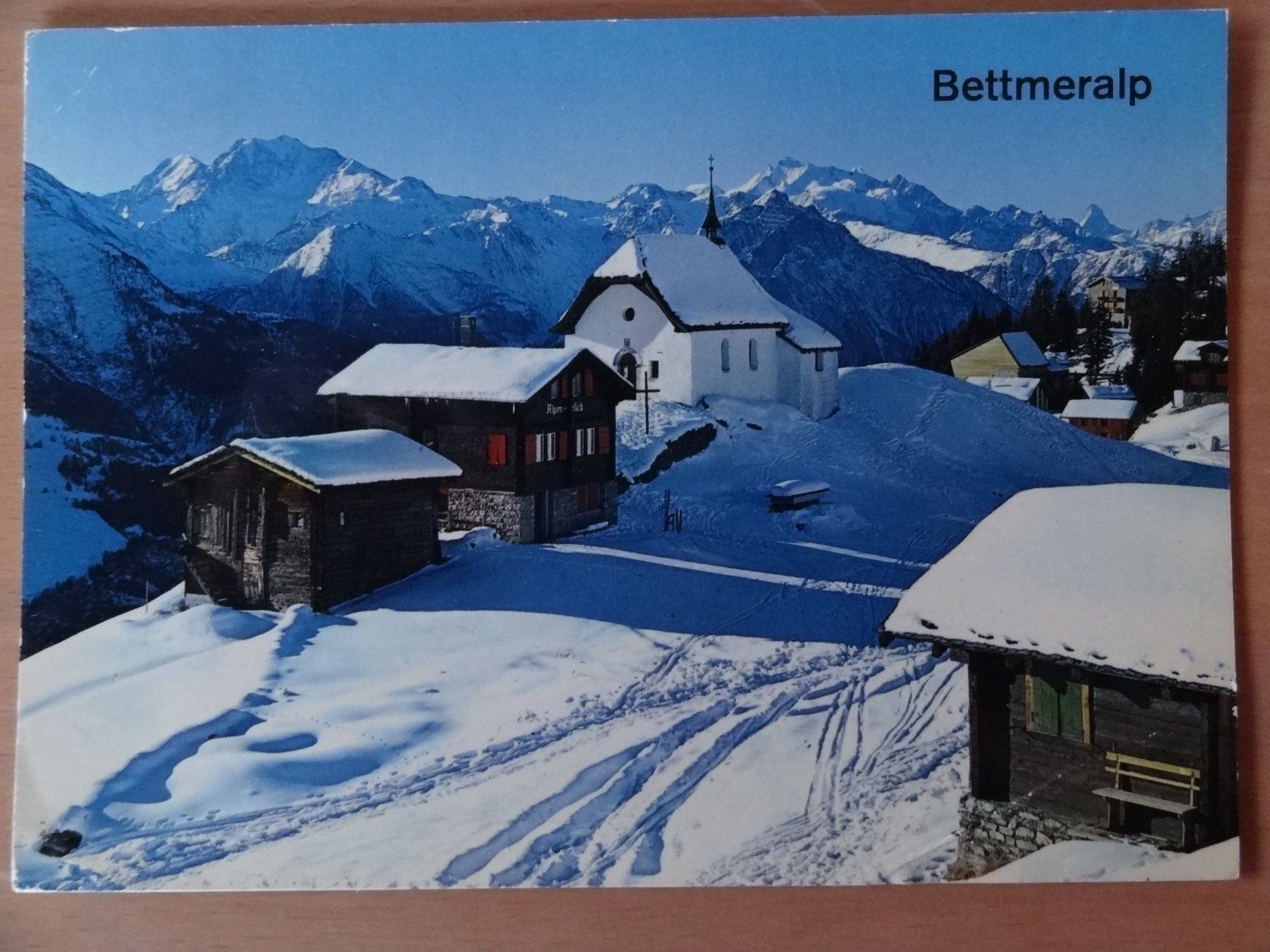 Cartoline postali: Bettmeralp - 1976 – Usato da St Léonard venduto da Riglin