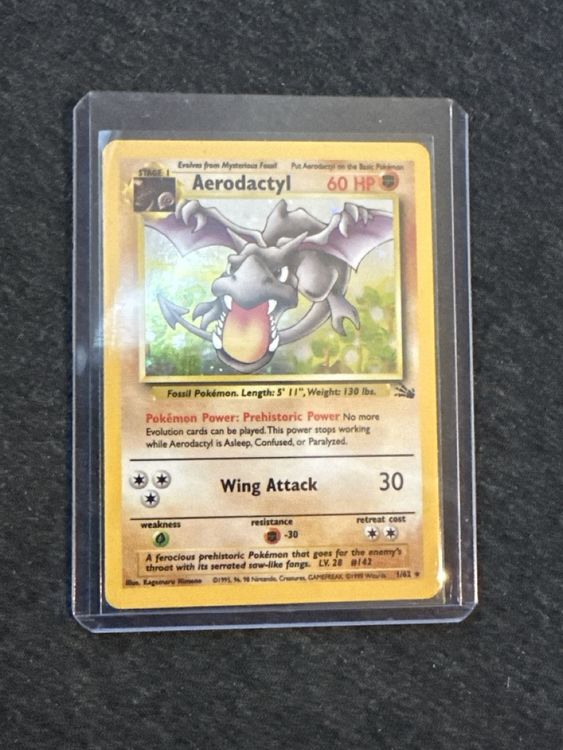 AERODACTYL 1 62 POKEMON FOSSIL SET Kaufen Auf Ricardo