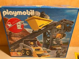 Playmobil 4041 Maxx 7 - Mine + Chargeur sur pneu - complet