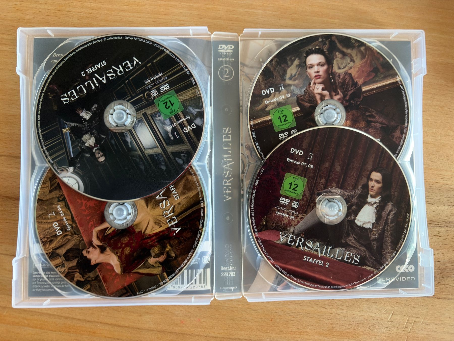 Tutti i DVDs: Versailles  Staffel 1 + 2+ 3 – Usato da Hombrechtikon venduto da Dokmasa 5