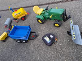 Trettraktor und Zubehör
