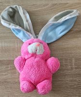 Stoffhase pink mit Reissverschluss guter Zustand