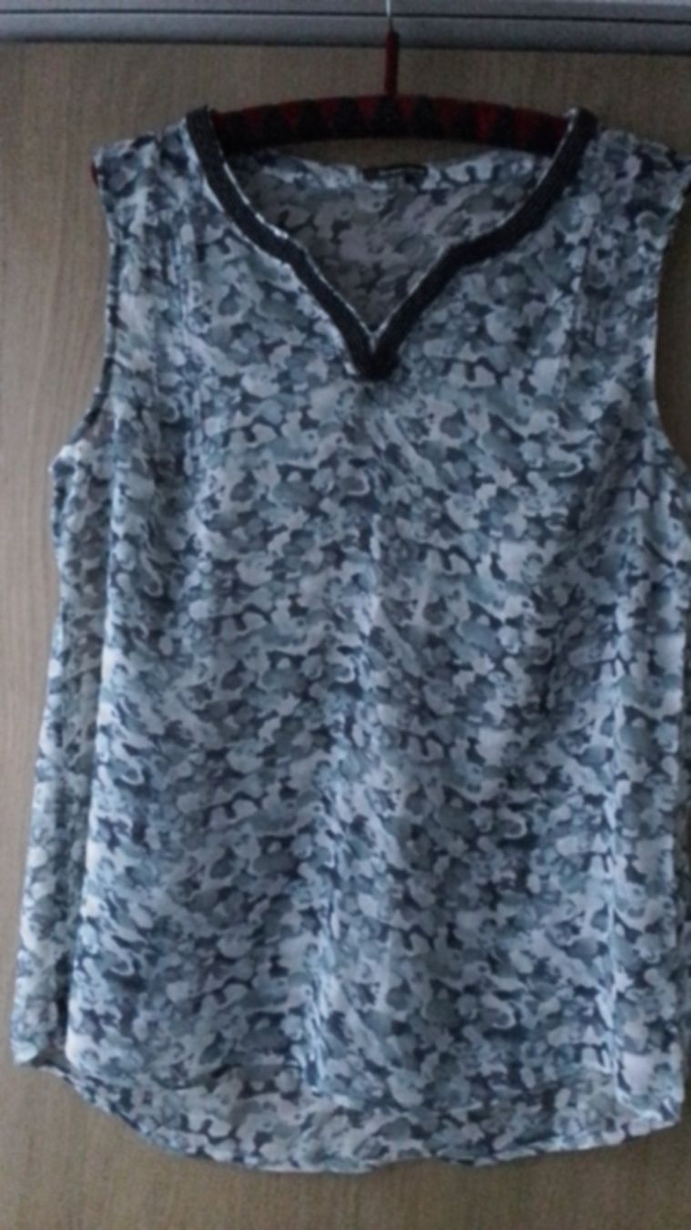 Tops: Bluse Shirt Street One Gr.40 Transparent – Gebraucht aus St.Gallen von LaMiSa 2