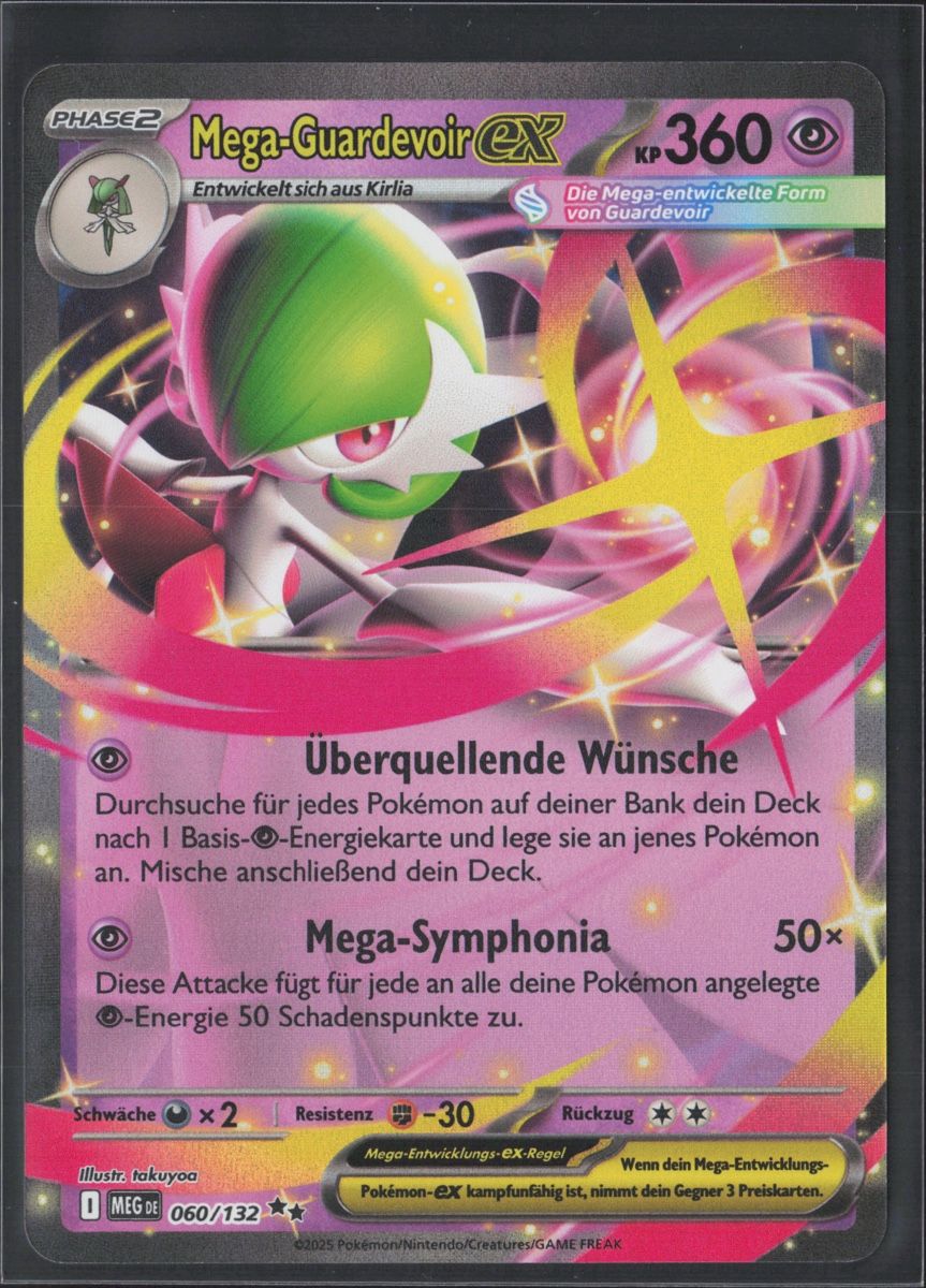 Pokémon Carte collezionabili: POKÉMON / Mega Guardevoir EX / Mega Evolution 🇩🇪 – Usato da Herzogenbuchsee venduto da TCG-High-Quality