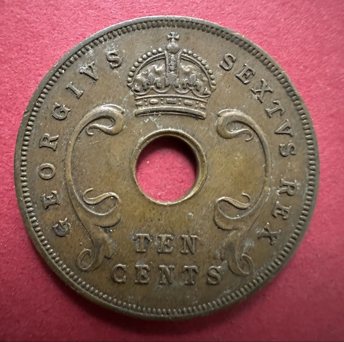 Tutti le monete: 1951/1952 OSTAFRIKA 1 Shilling, 10 und 5 Cents – Usato da Watt venduto da Coins13 4