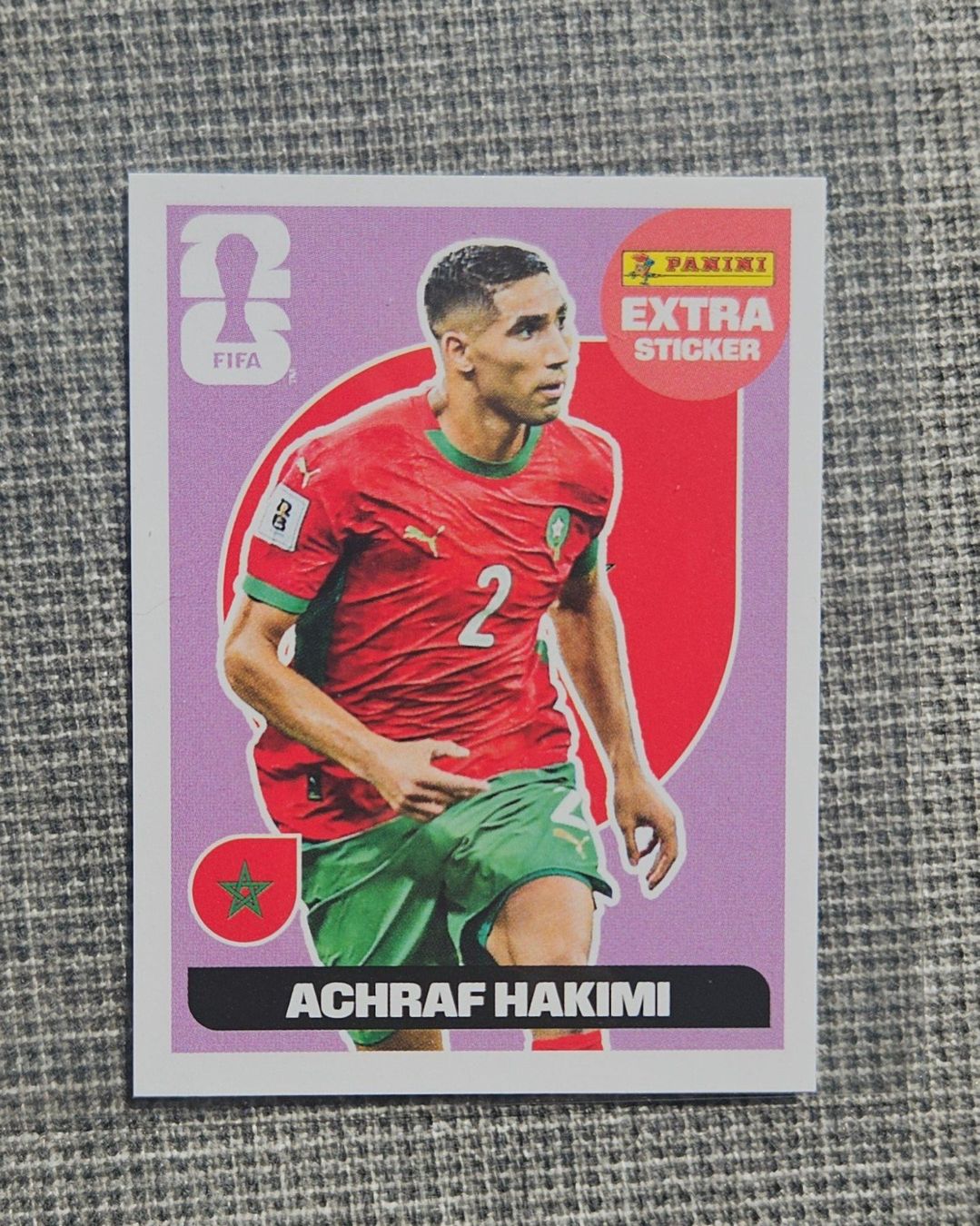 Sticker: Achraf Hakimi extra sticker regular WC 2026 – Nuovo (secondo la descrizione) da Nyon venduto da jer_7wnn