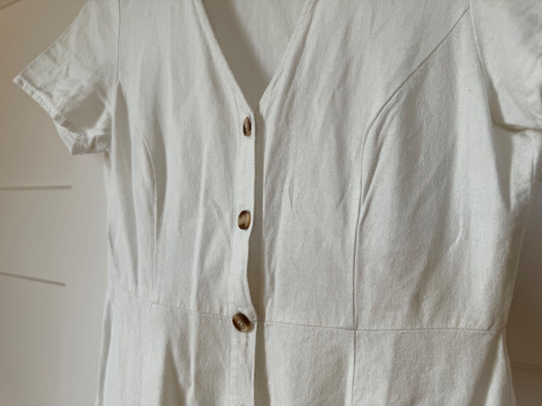 Vero Moda Vestiti: Vero Moda Leinenkleid Gr. S – Usato da Reinach BL venduto da lalory 1