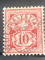 Wertziffer 61A 10 Rp, Vollstempel Wülflingen Winterthur