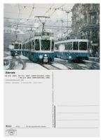Zürich Bahnhof Bahnhofplatz VBZ Tram 2000 Be 4/6 Be 2/4