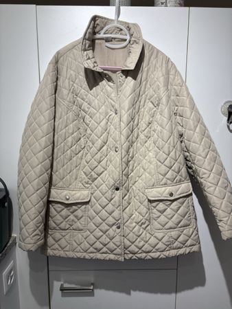 Steppjacke Damen beige Grösse 52 guter Zustand