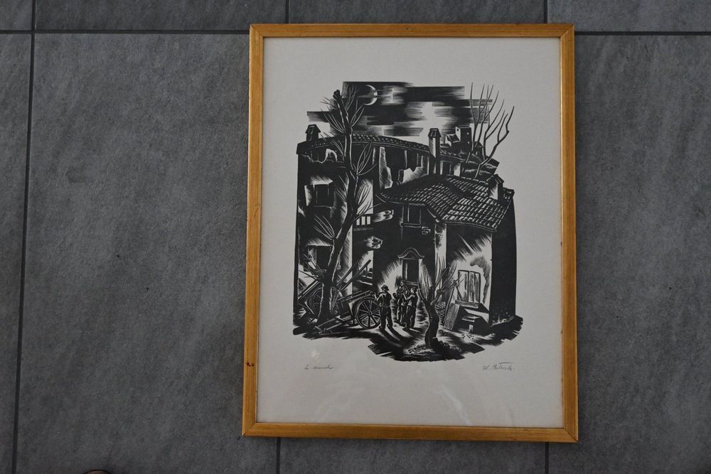 Aldo PATOCCHI Holzschnitt 