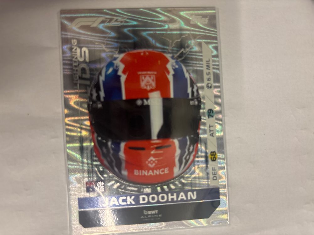 Jack Doohan F1 Topps Lightning SIDs Karte (Gebraucht) in Basel für CHF ...