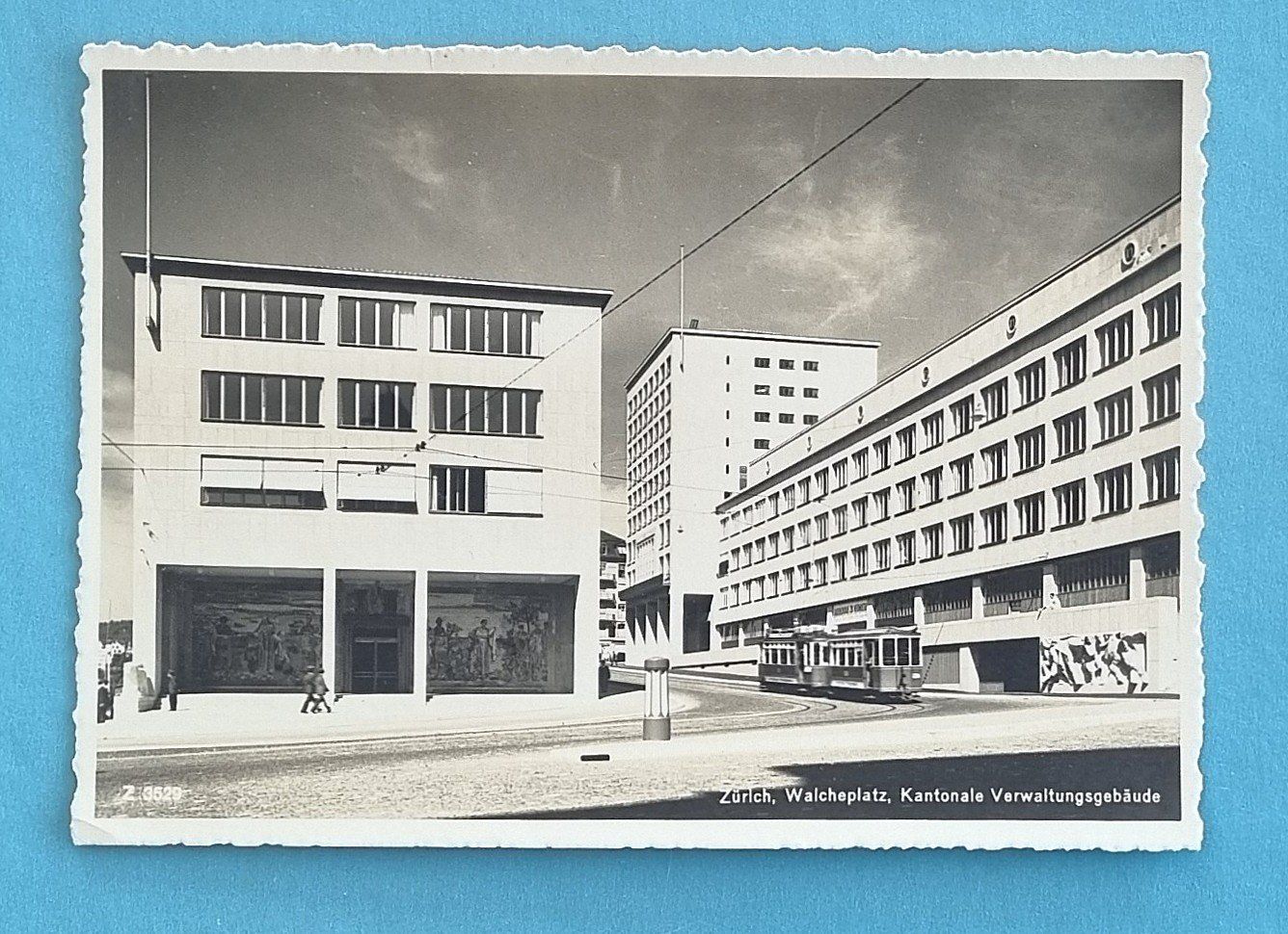 Cartoline postali: Zürich - Walcheplatz - Strassenbahn - Tram VBZ – Usato da Rothrist venduto da RROENK