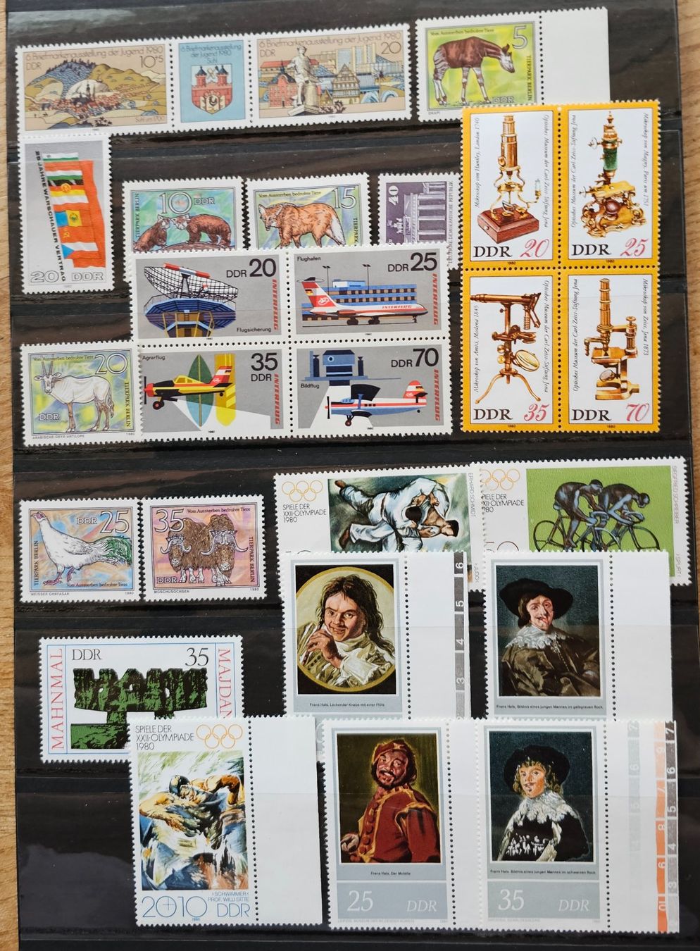 Alle Briefmarken: DDR postfrische Marken ** ~1980 – Neu (gemäss Beschreibung) aus Les Valettes von Nuba1