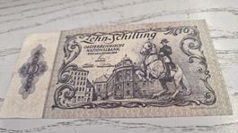 Zechn Schilling Oesterreichische Nationalbank 1950 Banknote