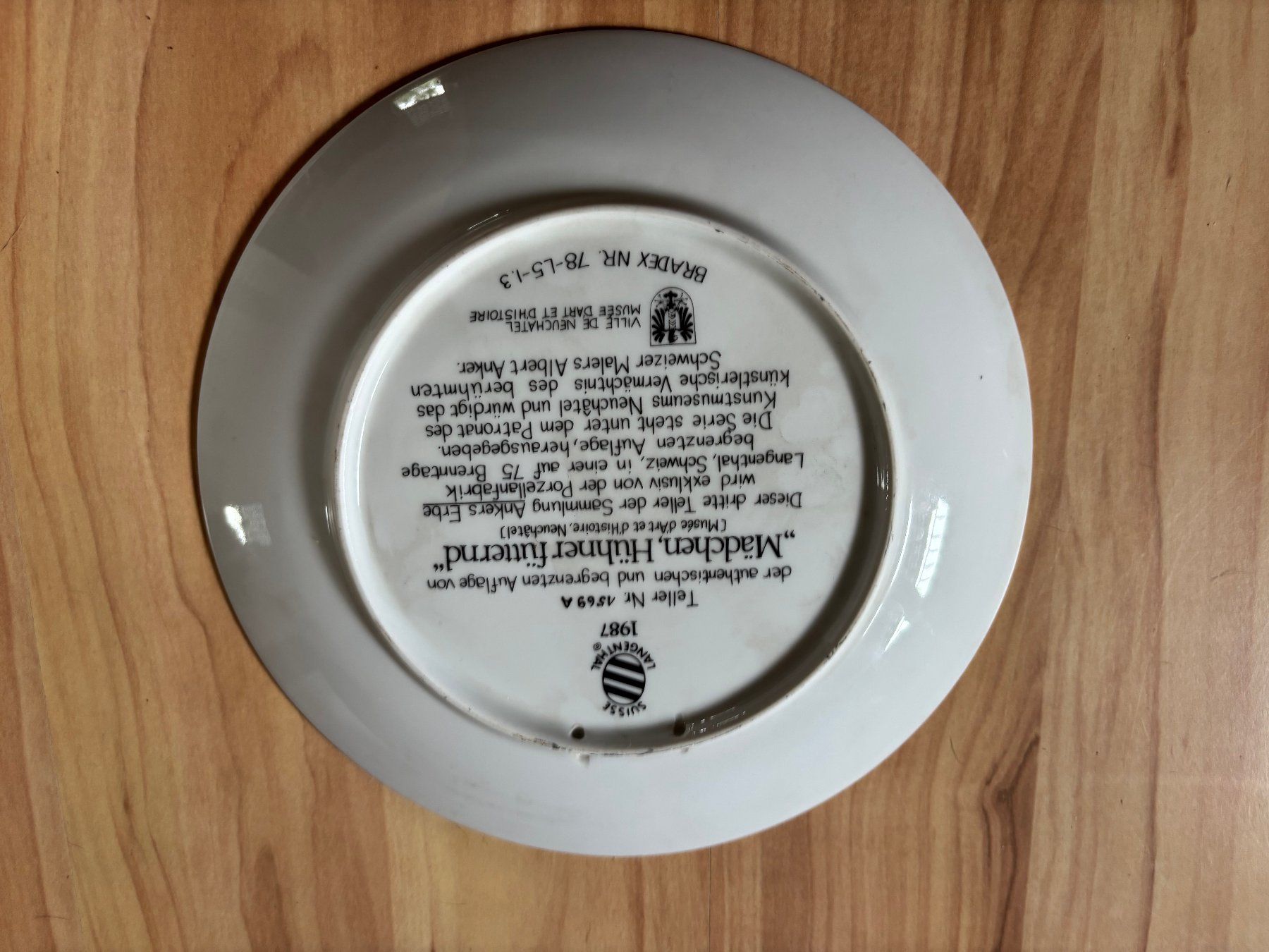 Assiettes: Sammlerteller – D'occasion à Zürich par KTarallo 2