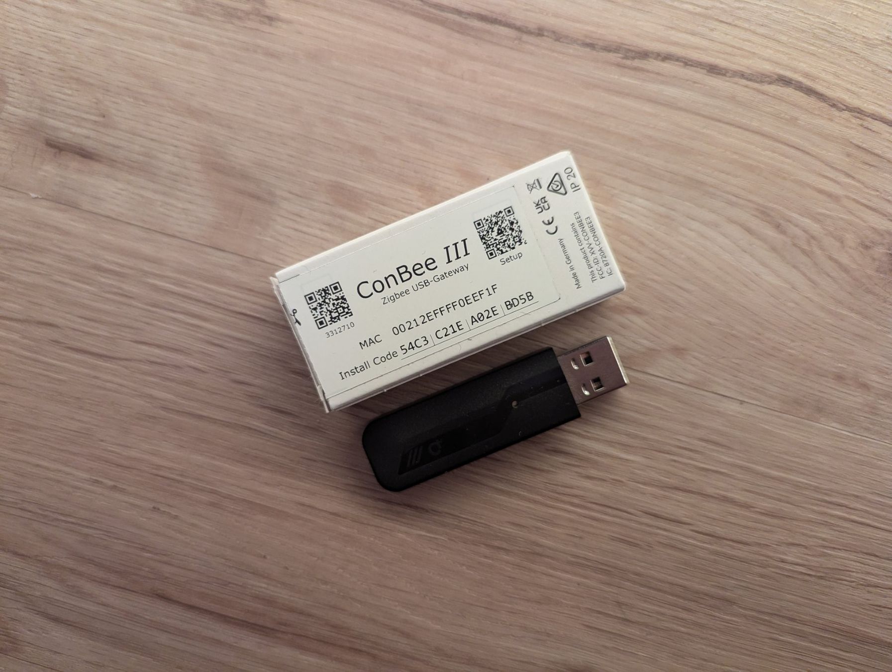 Laufwerke & Adapter: Dresden Electronic ConBee III [Zigbee Gateway | USB] – Gebraucht aus Niederwangen BE von EByte 1