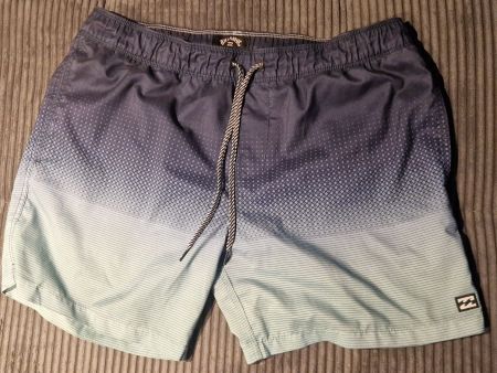 Badeshort Billabong Gr.XL blau gestreift guter Zustand