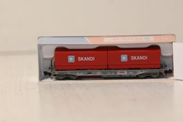 SKANDI  HUPAC Wagen Roco Spur N mit OVP