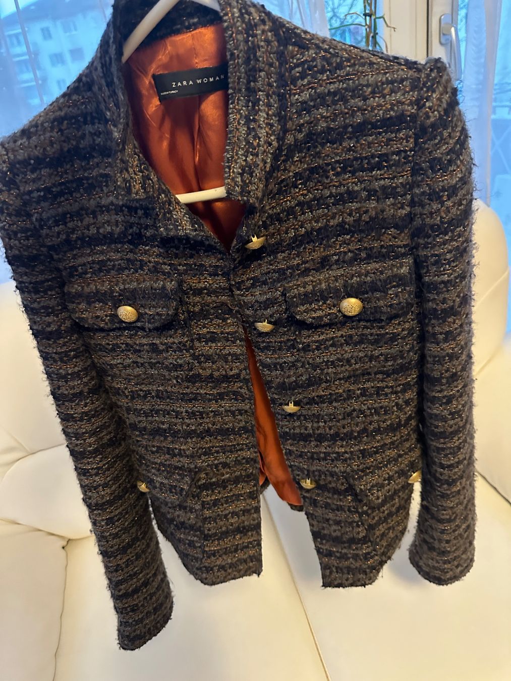 Zara Jacken: Tweed Jacke – Gebraucht aus Glattbrugg von tina063