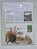 Münzbrief / Numisbrief    ✉️   JAMAIKA   1985