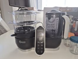 Babymoov Nutribaby Plus Küchenmaschine mit Glasbehältern