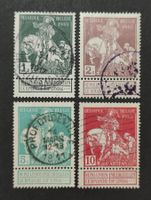 Belgien 1910, Caritas gestempelte