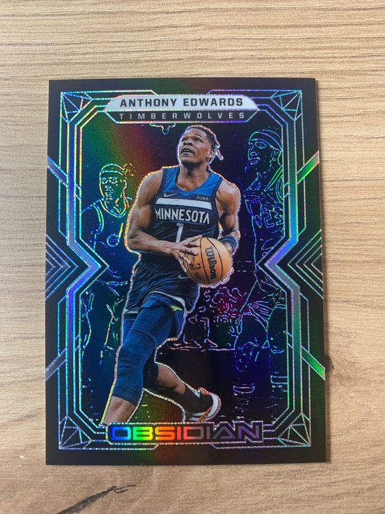 NBA Anthony Edwards Obsidian Electric Etch Asia 🔥 Kaufen auf Ricardo