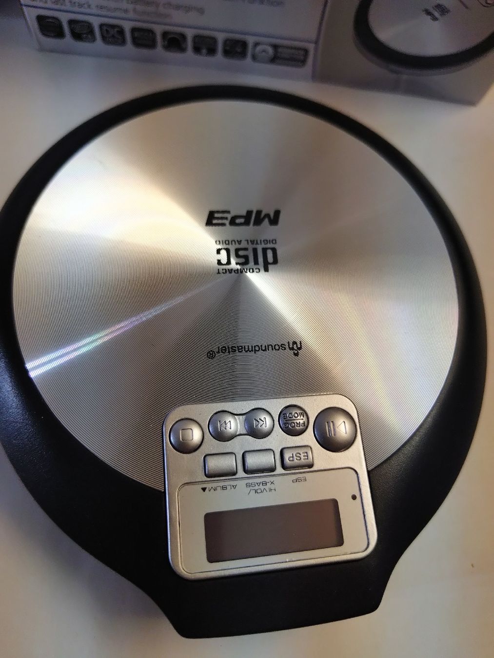 Lettore multimediale portatile: Soundmaster CD9220 CD MP3 Player silber  – Nuovo (secondo la descrizione) da Goldach venduto da Fuchour 1