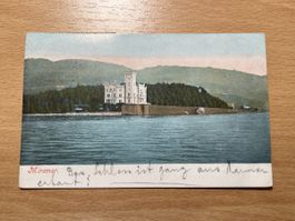 Alte Ansichtskarte Miramar Schloss bei Triest, um 1910