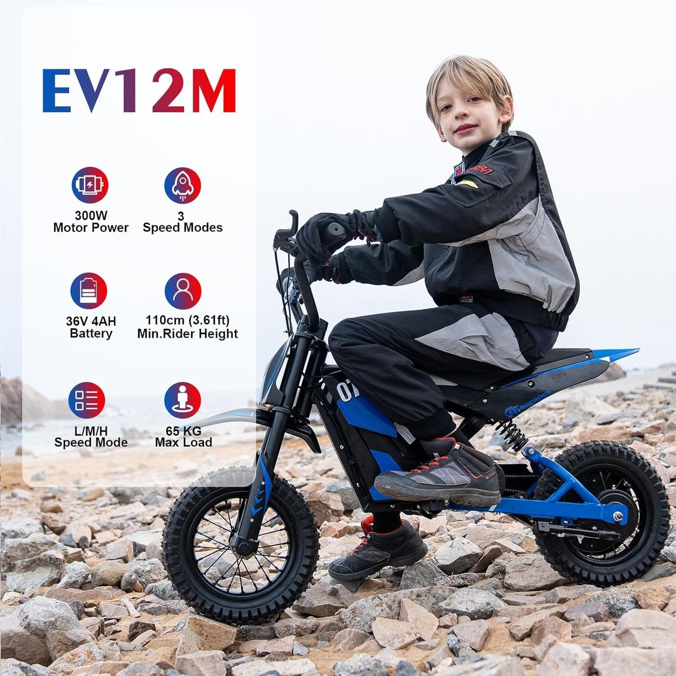 Veicoli per bambini: EVERCROSS EV12M Kinder-Elektromotorrad – Usato da Glattbrugg venduto da sinmar_86 2