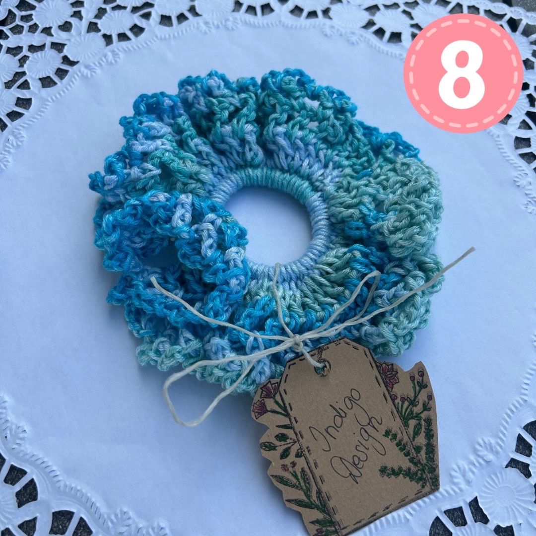 Haarschmuck: Handgemachtes Boho Scrunchie – weich & dehnbar – Neu und originalverpackt aus Regensdorf von Spyke55 8