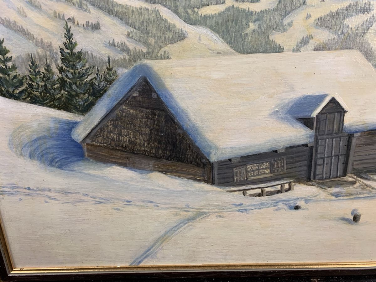 Dipinti: SCHERRER 1951 Nesslau – Usato da Wolfhalden venduto da SecondAntique 3