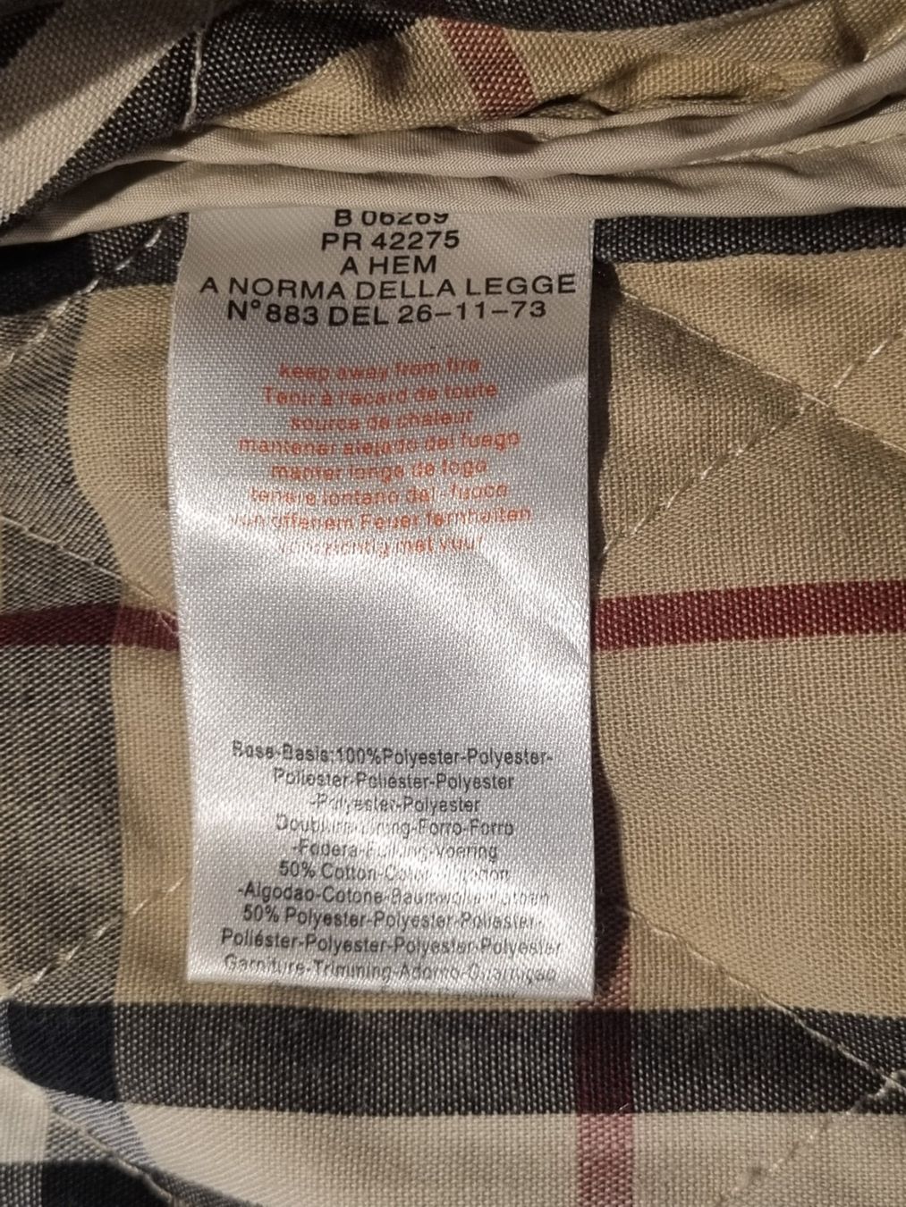 Burberry Jacken & Mäntel: BURBERRY Jacke - Grösse 92 / 2Y – Gebraucht aus Frenkendorf von CTN 4