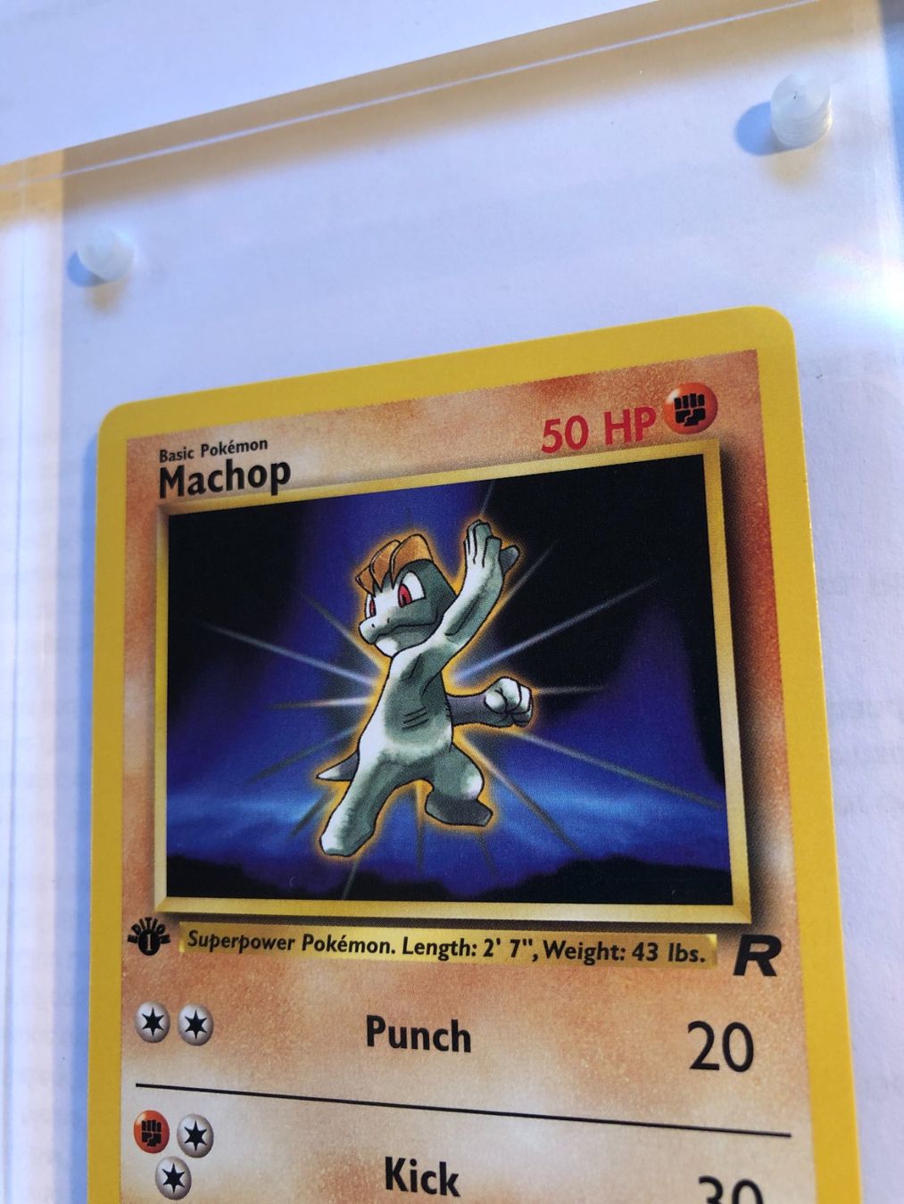 Sammelbilder & Trading cards: Machop 1st Team Rocket - MINT - ab 1.- – Gebraucht aus Giubiasco von dan_pr8b 3