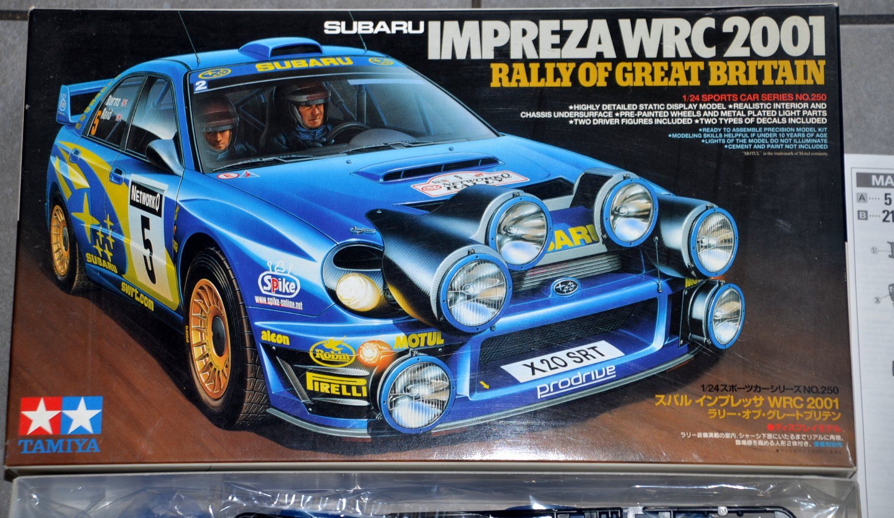 Tamiya Modellini d'auto: Tamiya Subaru Impreza WRC 2001 – Nuovo (secondo la descrizione) da Collonges venduto da arashee 2