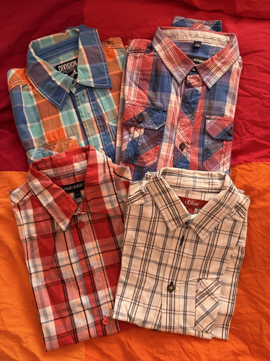 Lotti & Set di vestiti: 4 Hemden 128 – Usato da Dietikon venduto da lurdesdias