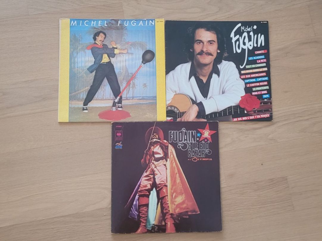 Schallplatten: 3 LP  Michel Fugain – Gebraucht aus Martigny von MZ-67