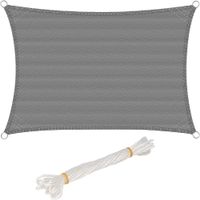 Voile d'ombrage rectangulaire  4x6 m neuf
