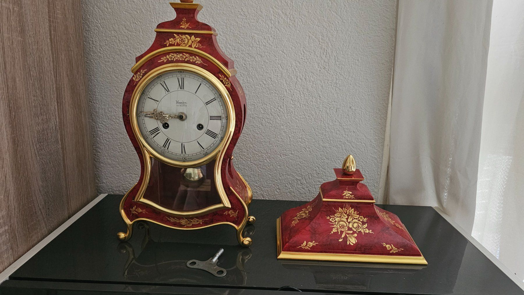 Orologi da terra & Orologi da parete: Pendule Yverdon Lac de Neuchâtel – Usato da Etoy venduto da angi020