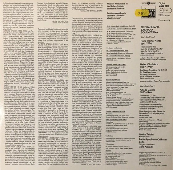 Dischi in vinile: Henze / Villa-Lobos / Casella (LP) – Usato da Grüningen venduto da azulamarillo_vinyl 1