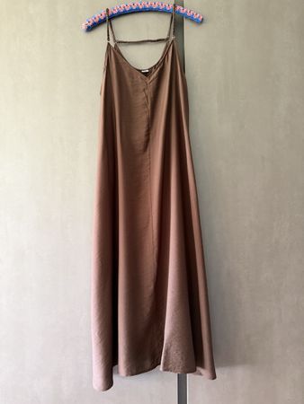 Vestito lungo marrone nuovo!