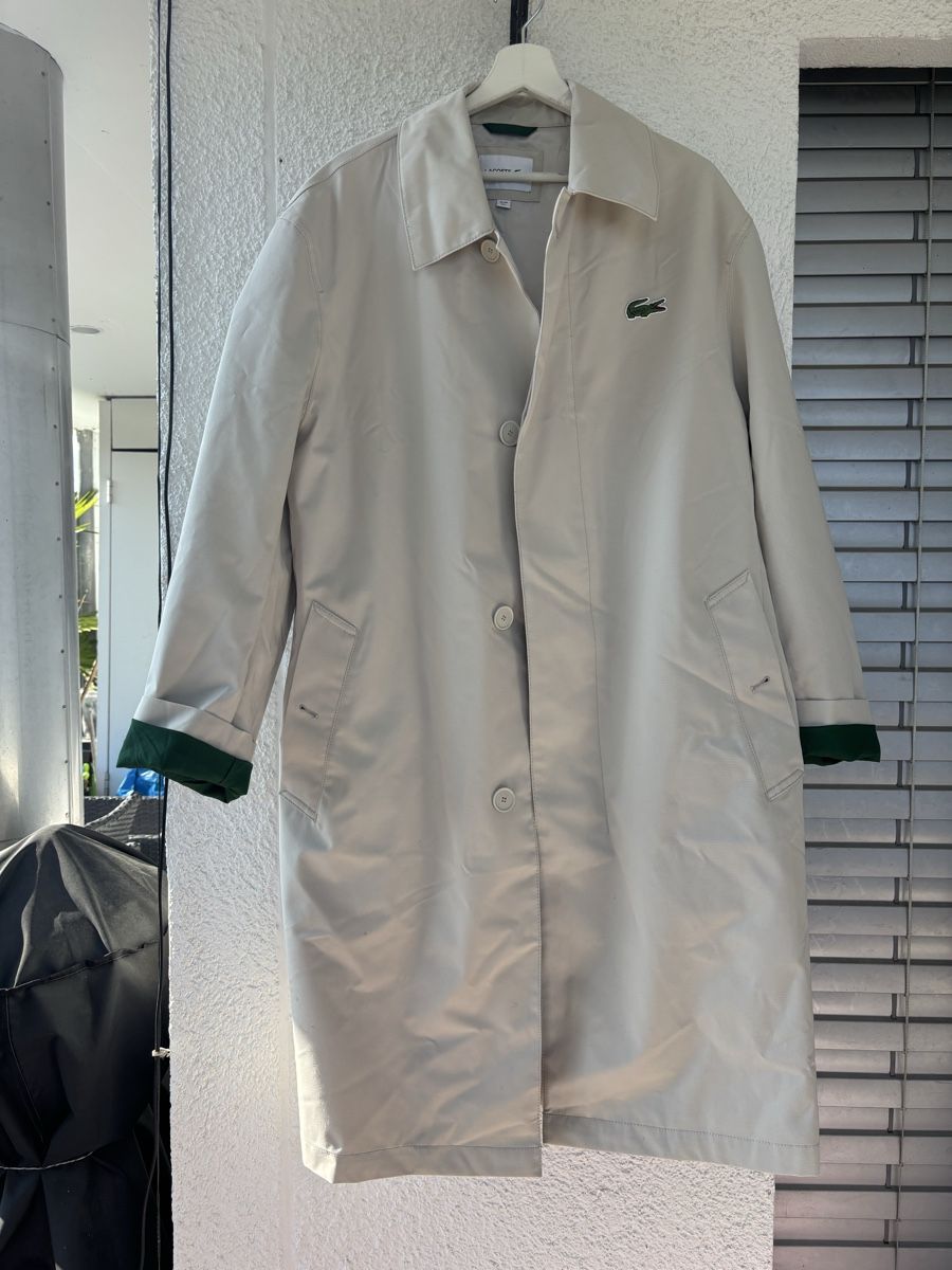Lacoste Cappotti: Lacoste Trenchcoat Gr. 54 – Nuovo (secondo la descrizione) da Wettingen venduto da Hasta80
